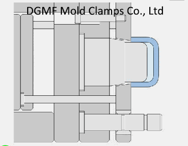The matching form of mold ejector plate and core