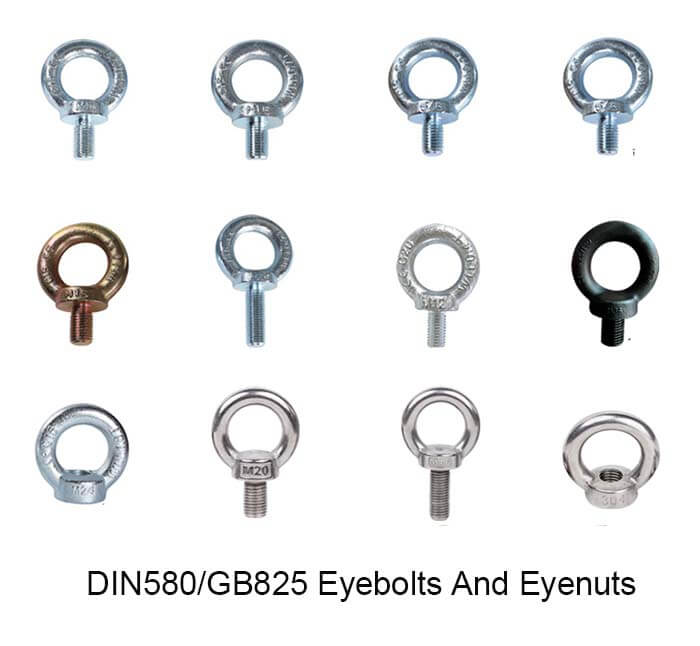 DIN580 GB825 Eyebolts And Eyenuts - DGMF Mold Clamps Co.,Ltd
