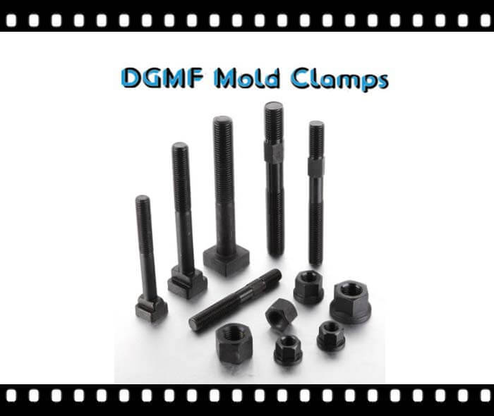 mold clamp bolts and mold clamp nuts clamping elements