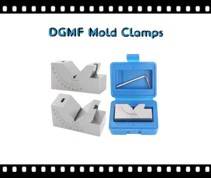 Adjustable Micro Angle Gauge High Precision Angle V Block 0-60° for Milling Lathe - DGMF Mold Clamps Co., Ltd