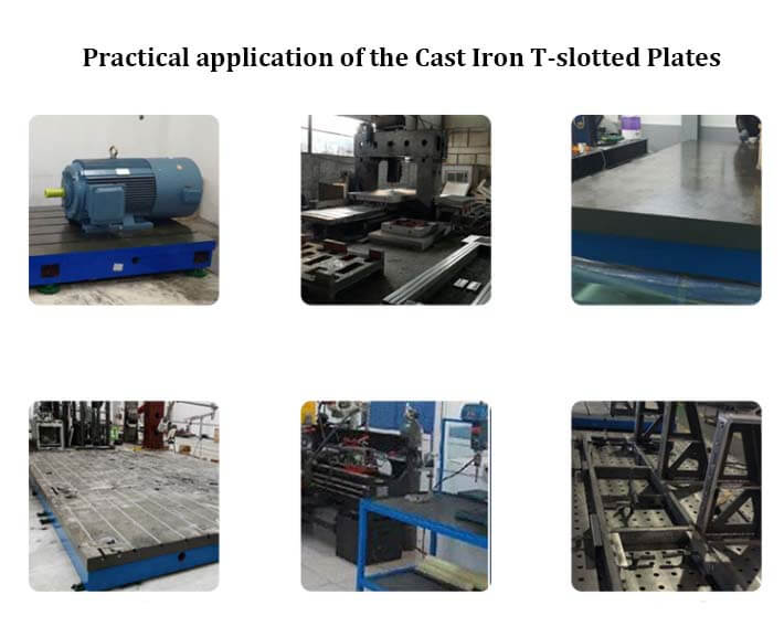 Practical application of the Cast Iron T-slotted Plates - DGMF Mold Clamps Co., Ltd