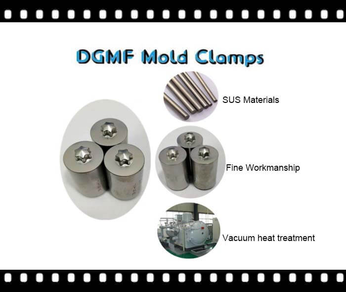 The second punch for screw Product Properties DGMF Mold Clamps Co., Ltd