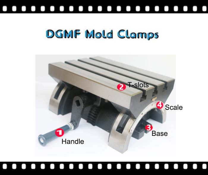 DGMF Mold Clamps Co., Ltd - Heavy-duty Angle Plate Adjustable Tilting Angle Plate Structure