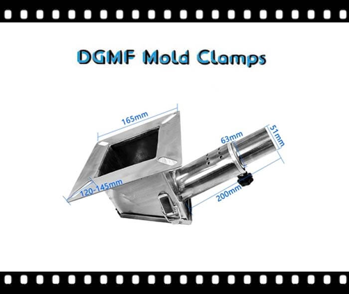 DGMF Mold Clamps Co., Ltd - Stainless Steel Material 51 MM Single Suction Box For Hopper Dryer Supplier