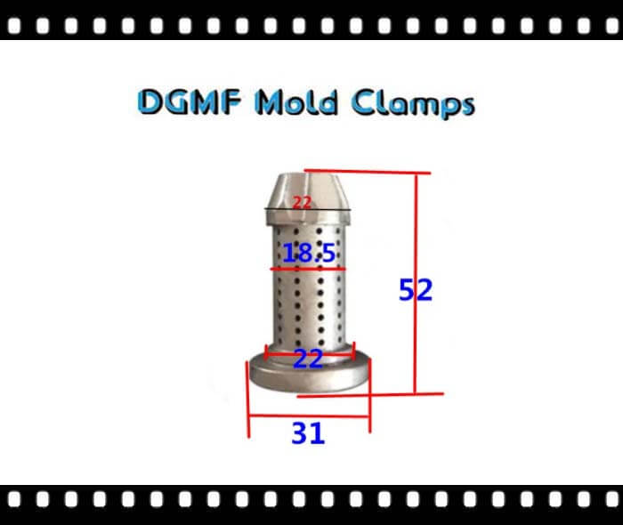 DGMF Mold Clamps Co., Ltd - T-shape Nozzle Filter Injection Molding With 0.8 1.0 1.2 1.5 2.0 2.5mm Size