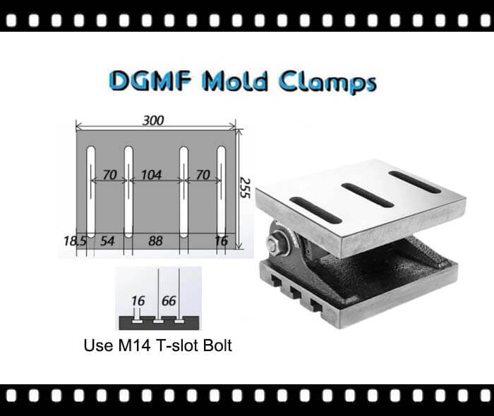 DGMF Mold Clamps Co., Ltd - 12 Inch Swivel Type Adjustable Angle Plate Size