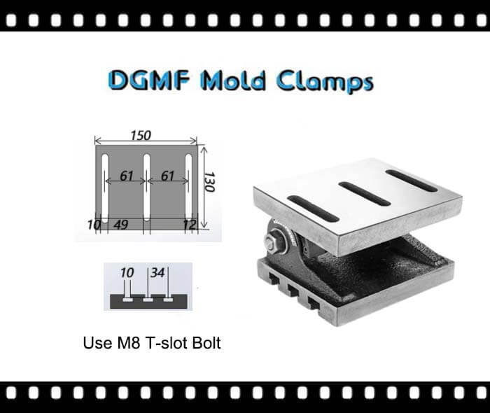 DGMF Mold Clamps Co., Ltd - 6 Inch Swivel Type Adjustable Angle Plate Size