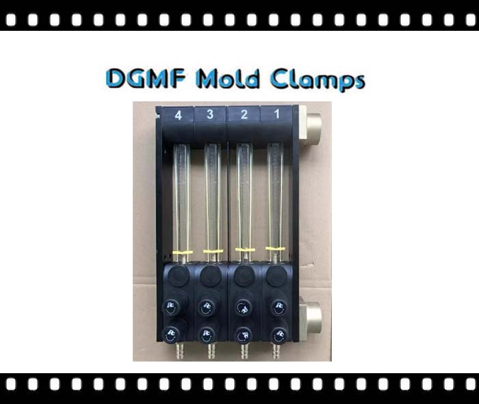DGMF Mold Clamps Co., Ltd - 4 In-and-Outs Water Flow Regulator Without Thermometer For Plastic Injection Molding Supplier