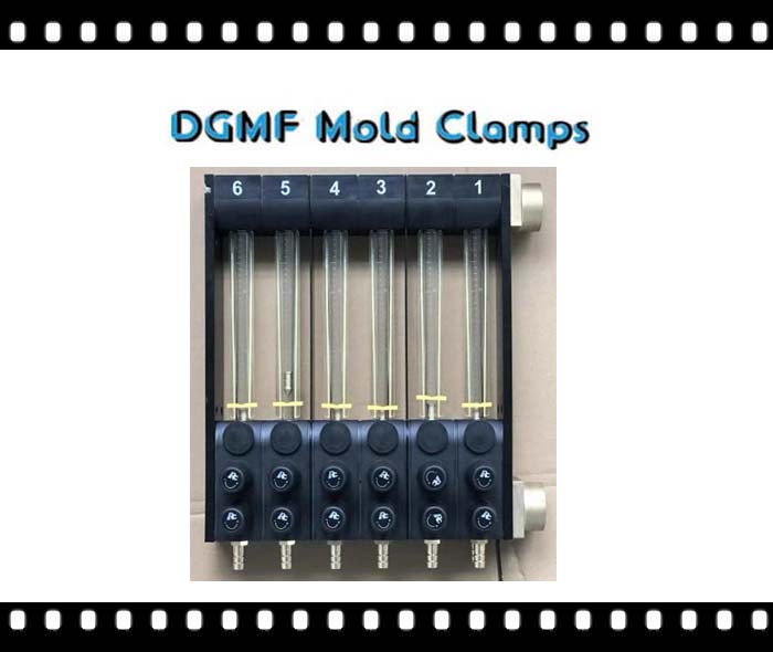 DGMF Mold Clamps Co., Ltd - 6 In-and-Outs Water Flow Regulator Without Thermometer For Plastic Injection Molding Supplier